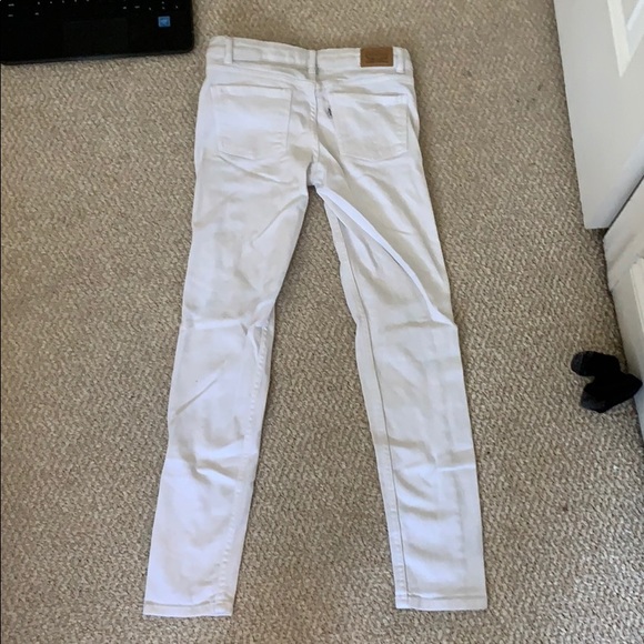 white ripped jeans - Picture 2 of 2